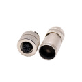 Conector de 5 pines Hembra x conector M12 codificado