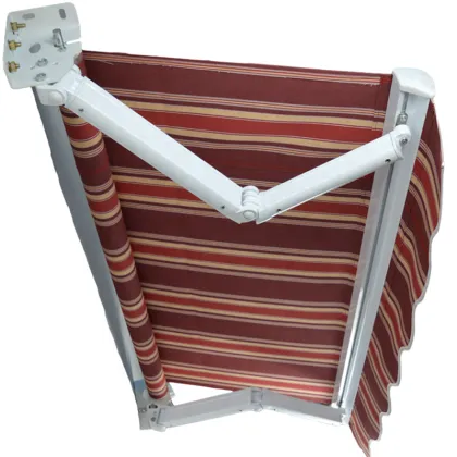 Folding Arm Sunshade Aluminum Outdoor Retractable Awnings for Patio and Balcony