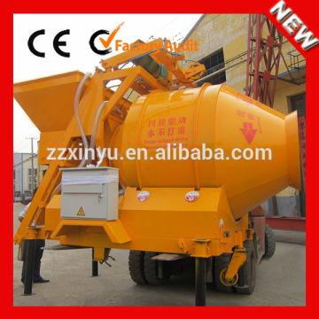 High quality JZC500 self loading concrete mixer machine price