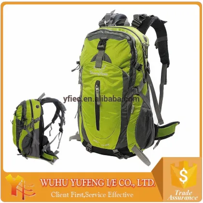 40L waterproof multi-functional custom mountaineering bag