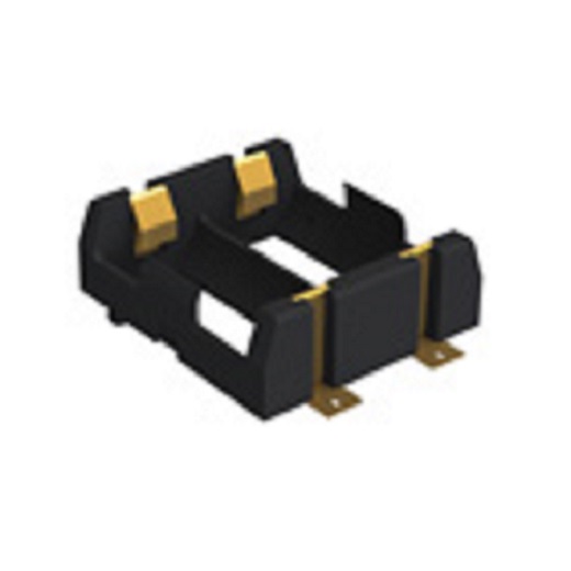 BBC-M-SN-A-098 Dual Battery Holder For 18350 SMT