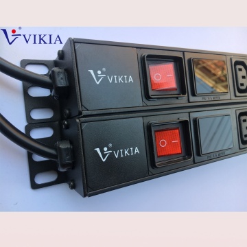0U 21-Wege C13 Socket Stecker Rack PDU mit Strom- und Spannungsameter: Präzisionsstromverteilungslösung