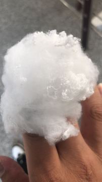 berongga silikon ke bawah seperti pengisian serat ruji poliester
