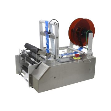 Semi-Automatic Double-Side Round Bottle Labeling Machine