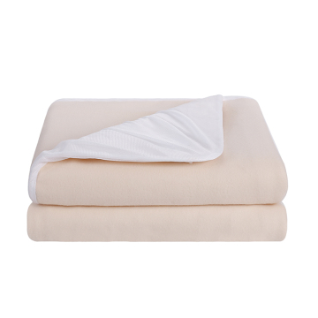 Double luxury Fleece Fitted Heated Blanket
