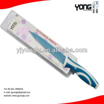 8"colorful non stick coating color utility knife