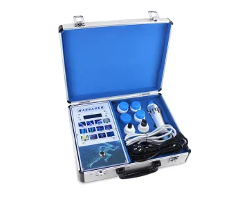 Physiotherapy eswt shockwave machine shock wave therapy equipment with suitcase