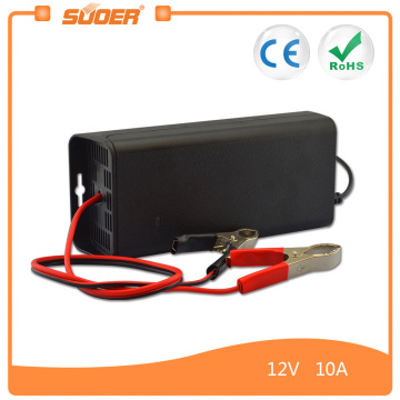 Suoer Inverter 10A 12V Battery Charger with Three-Phase Charging Mode (SON-1210)