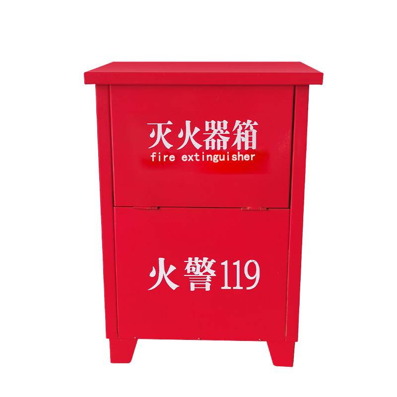 Fire extinguisher box