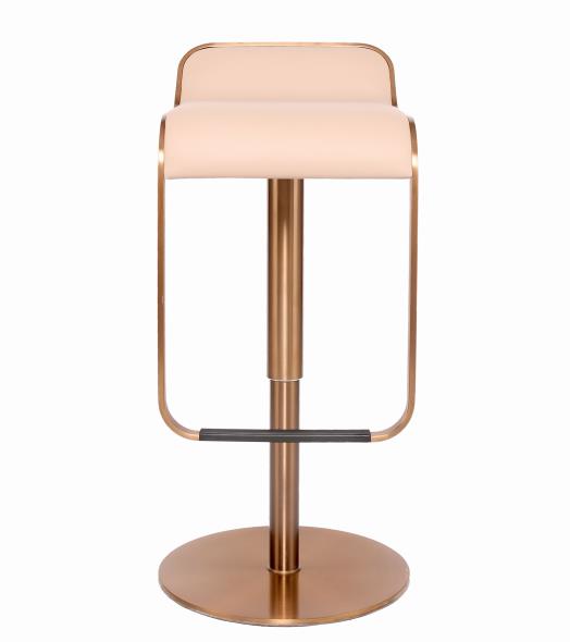 布張りの正方形のベース待合室椅子 /バースツールレッドサンファクトリー供給現代のバー家具メタルバースツールスイベル