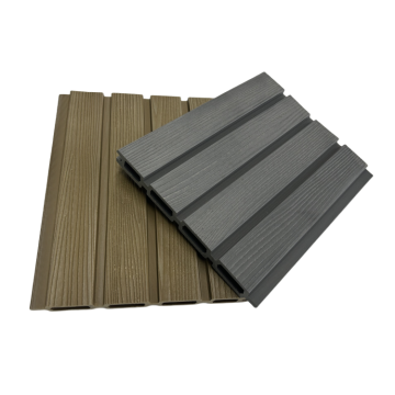 Waterproof Wood Grain WPC Wall Panels for Outdoor Decoration