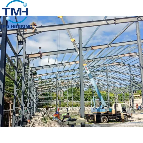 structural steel prefab industrial warehouse shed for rent