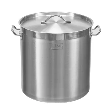 Stainless steel large commercial cooking pots
