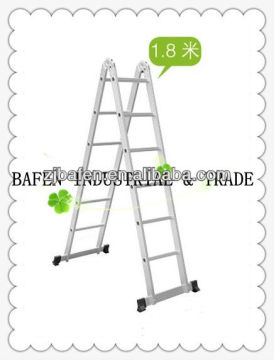 Aluminum multi-purpose ladder 2x6