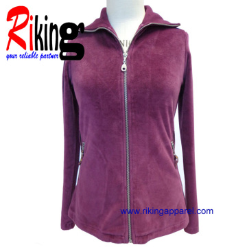 Fashion Ladies' Polyester Peach Skin Jacket
