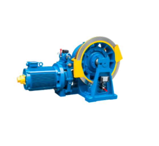 VVVF Control Geared Traction Machine