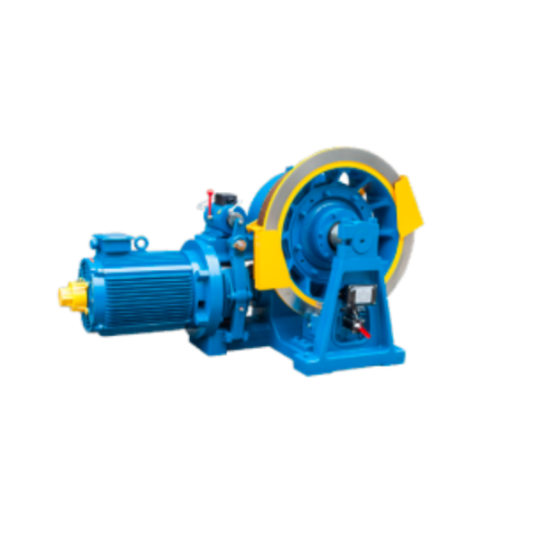 VVVF Control Geared Traction Machine