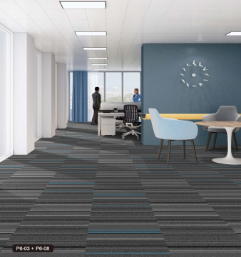 Eco-Friendly Commercial Modern Office Floor Carpet Tile 50x50 with PVC Backing for Wholesale Factory Direct