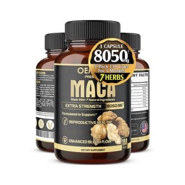 OEM/ODM Premium Maca Man Libido Health Maca Capsules