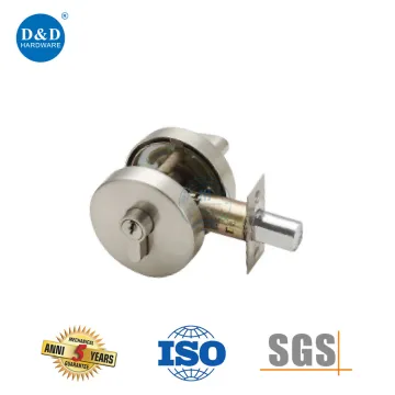 Hotel Door Deadbolt Lock in Zinc Alloy Polish