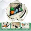 Quilted Puffer Nylon Pickleball Bag