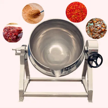 Electric jacketed kettle machine