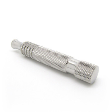 Custom Stainless Steel Machining Razor Handle Knurled Rod