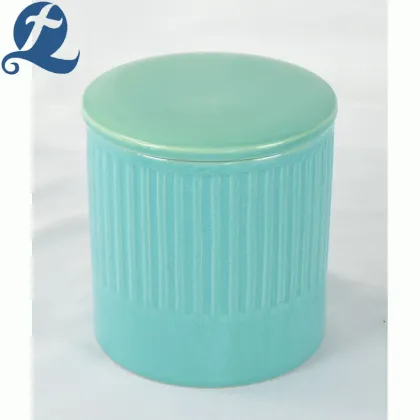 Fashion style storage container ceramic crack sealed tank