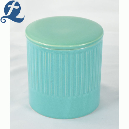 Fashion style storage container ceramic crack sealed tank