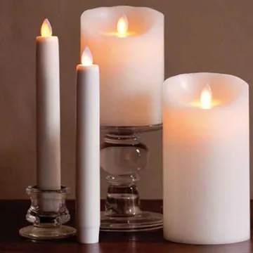 flameless ivory Luminara Wax Candle