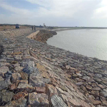 Hot-Dipped Galvanized River Protection Gabion Box Cage