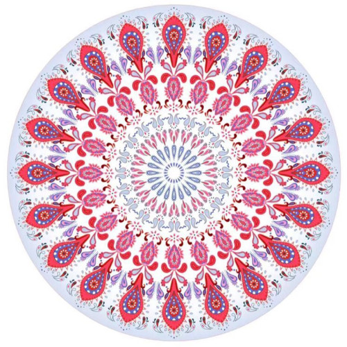 Boho Custom Printing Round Beach Towel