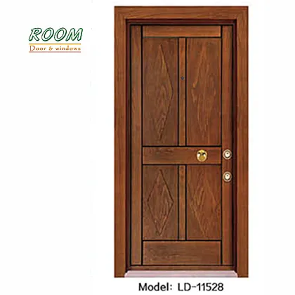 New Turkish Style Security Steel Wooden Armored Entrance Door 960x2050mm