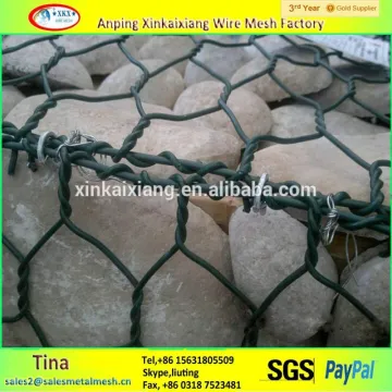 Anping hexagonal mesh gabion wire mesh box