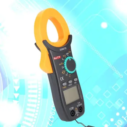 Mini Digital Clamp Meters AC/DC Current Voltage 3266TD series True RMS Auto Range VFC Capacitance Non Contact Multimeter