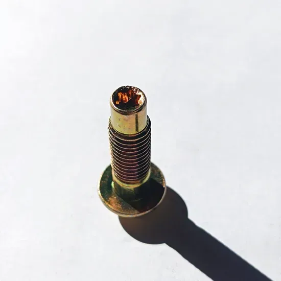 Yellow Zinc Hexagon Socket Flange Bolts 8.8 Grade