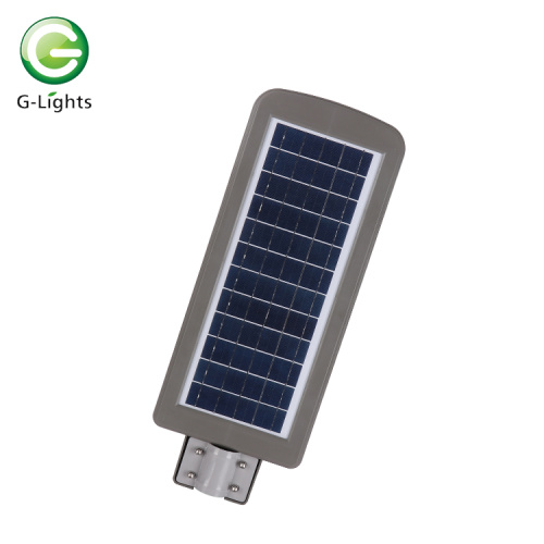 Novos produtos ip65 60w luz de rua solar integrada