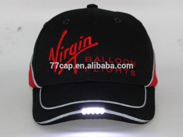 China Hats with Led Lights Custom Visor with Lights