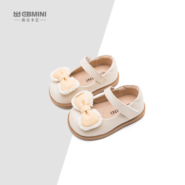 Princess Toddler Shoes: Cute Bowknot, Soft Sole, Retro Style for Baby Girls
