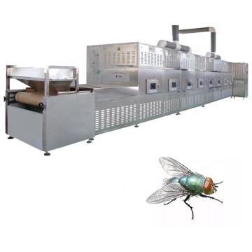 Automatic Energy-Saving Black Soldier Fly Larvae Drying Machine (BSFL BSF Dryer) - Insect Drying Microwave Equipment