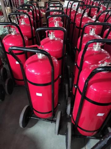 100Kg Powder Trolley Fire Extinguisher