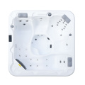 Two loung seat hot tubs
