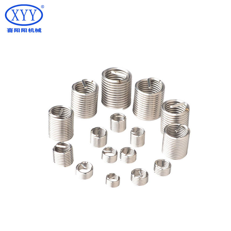 304SS Steel & Stainless Steel Wire Coil Thread Insert Custom Size Fastener Screw M10 & M24 Thread Sizes Available for Supplier