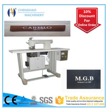 Macchina da cucire ultrasonica senza fili di cuoio artificiale diretta della fabbrica, macchina per cucire ultrasonica certa certificata Ce