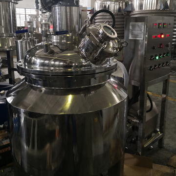 Factory Vacuum Homogenizer Mixer 200L External Circulation Emulsifier Reactor for Thick Liquid