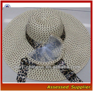 Wholesale straw hat for paper straw hat/sun hat for woman