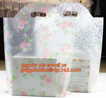 White Dots Transparent Frosted OPP Plastic Christmas Gift Bag Birthday Party Wedding Cookie Candy, Cone Shaped Cello Candy Bags