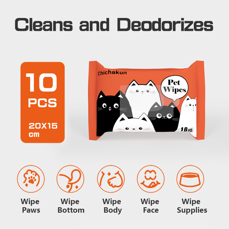 lenços umedecidos para animais de estimação pet wipes