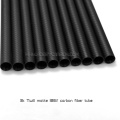 Tubo redondo de fibra de carbono Fibra de carbono 3k