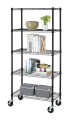 30 na 14 na 60 Black Drut Shelving